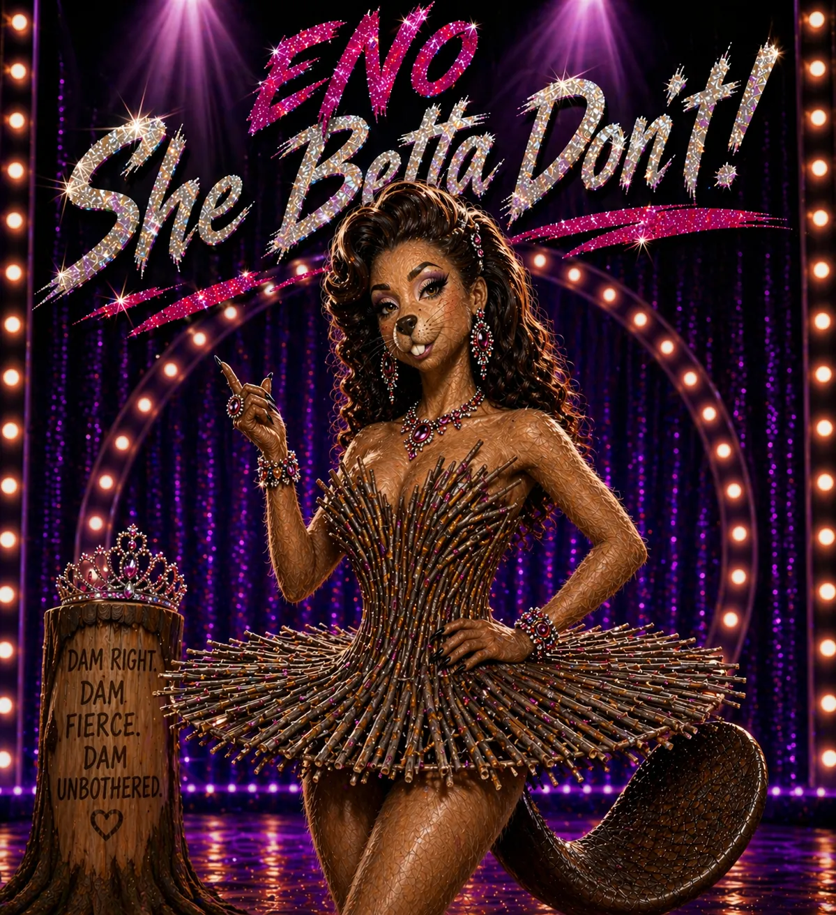 eNo She Betta Don't is about to